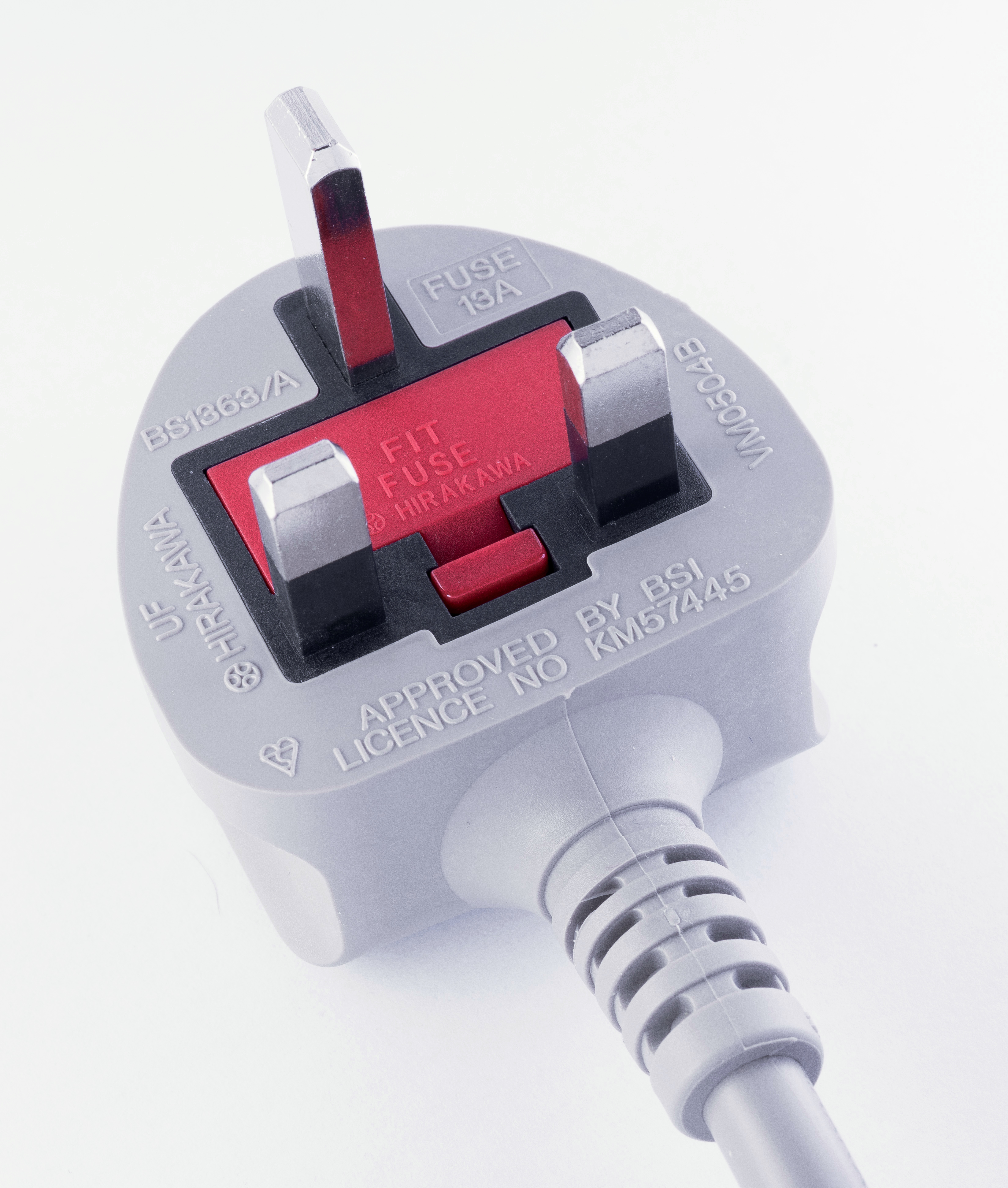 British BS 1363 three-pin plug