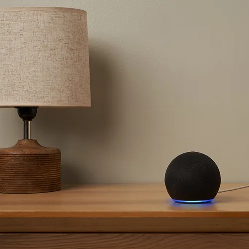 Amazon Echo Dot (5th Gen) smart speaker in black