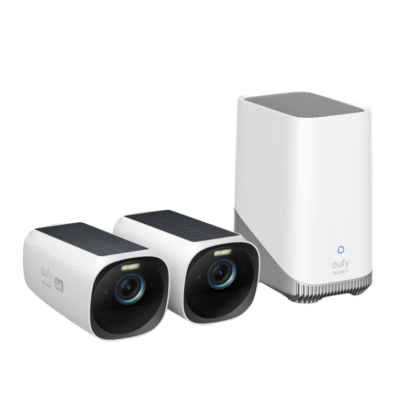 eufyCam 3 (S330) two-camera kit with HomeBase hub