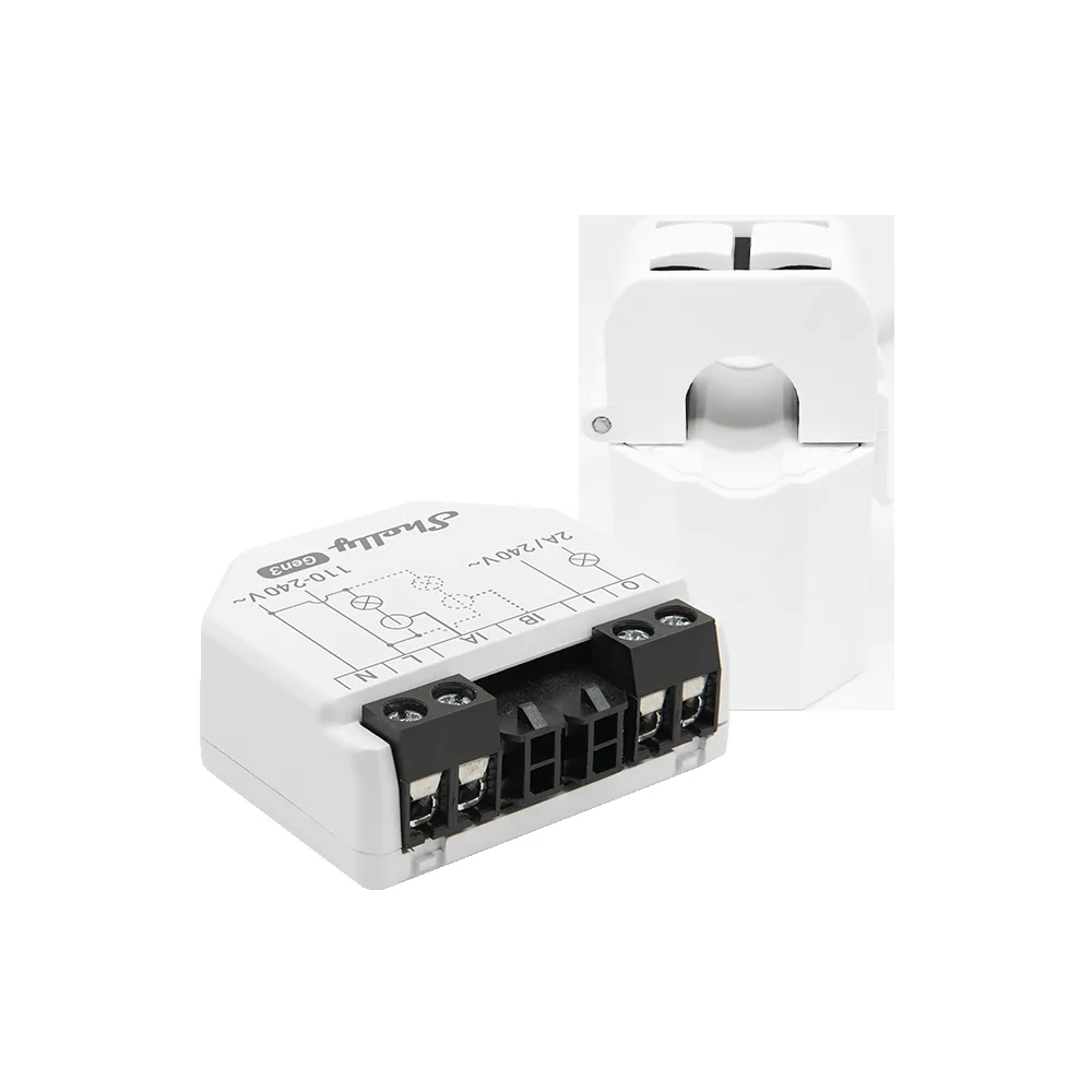 Shelly EM Gen3 energy meter unit with current clamp